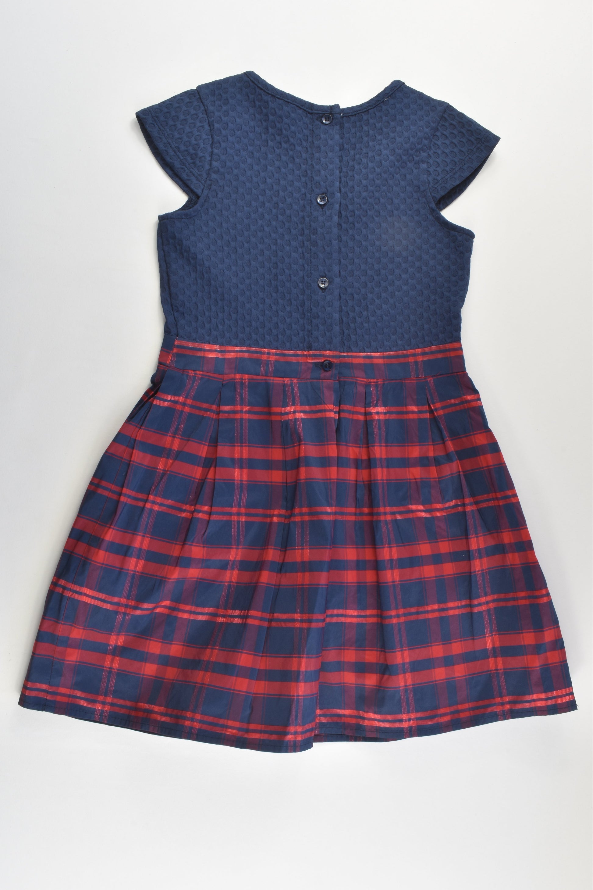 Jasper Conran Size 5 (110 cm) Lined Checked Dress