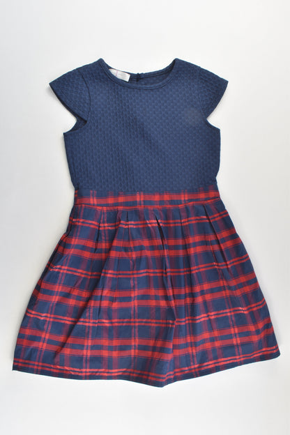 Jasper Conran Size 5 (110 cm) Lined Checked Dress