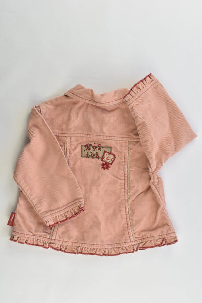 Jean Bourget Size 6 months (67 cm, 00-0) Stretchy Cord Jacket