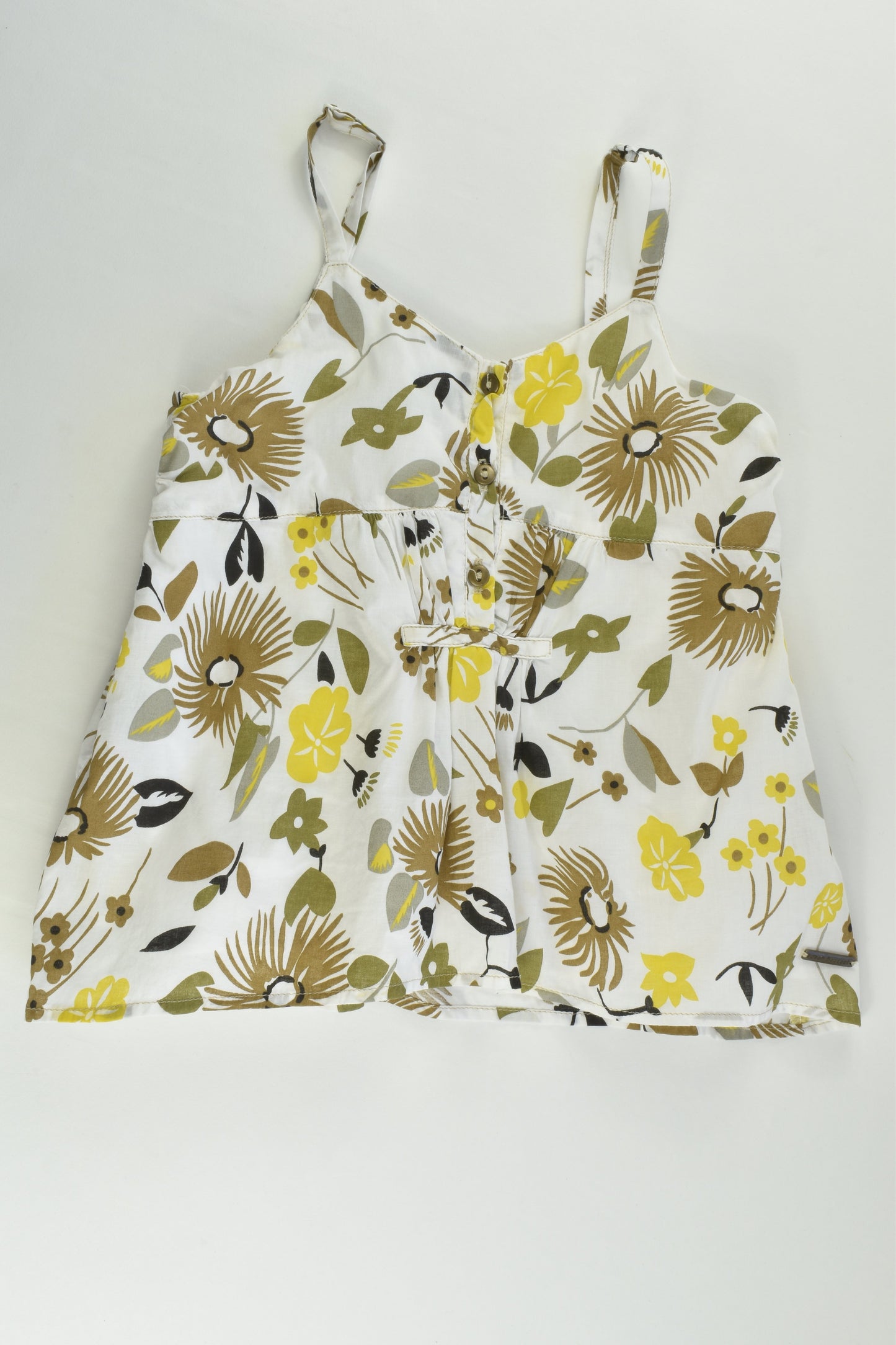 Jean Bourget Size 6 years (114 cm) Lined Floral Blouse