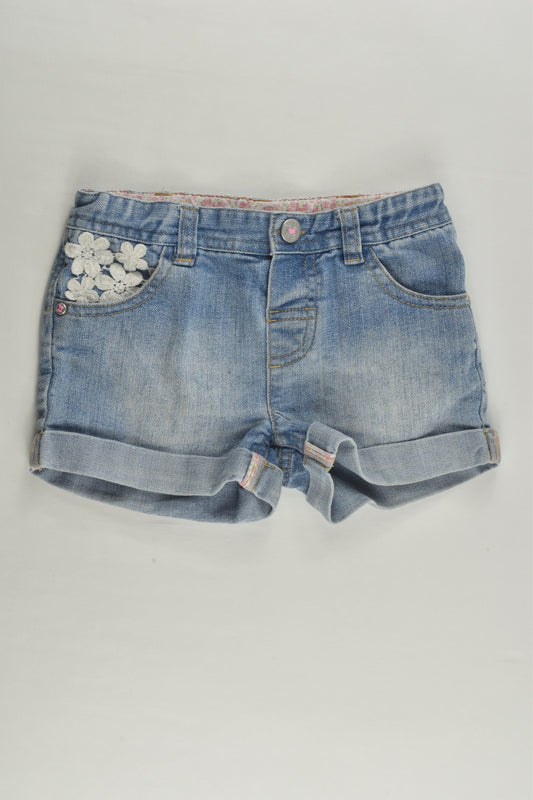 Jeanswest Jnr Size 2 (18-24 months) Denim Shorts