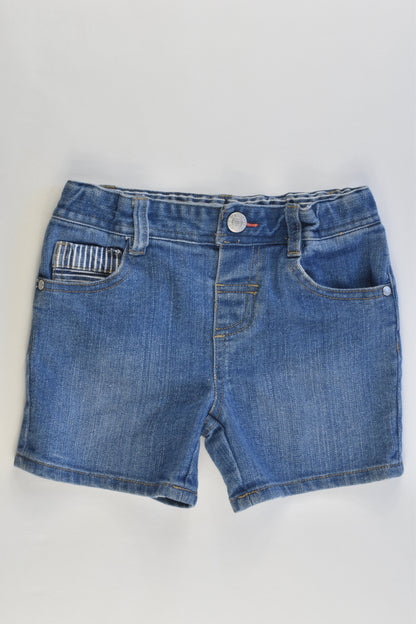 Jeanswest Jnr Size 6-12 months Soft and Stretchy Denim Shorts