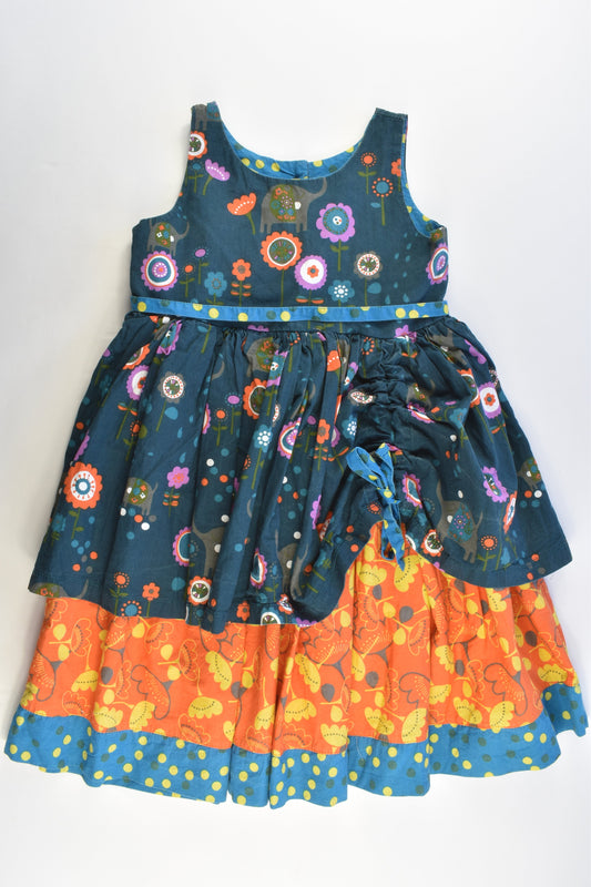 Jelly the Pug Size 6 Layered Dress