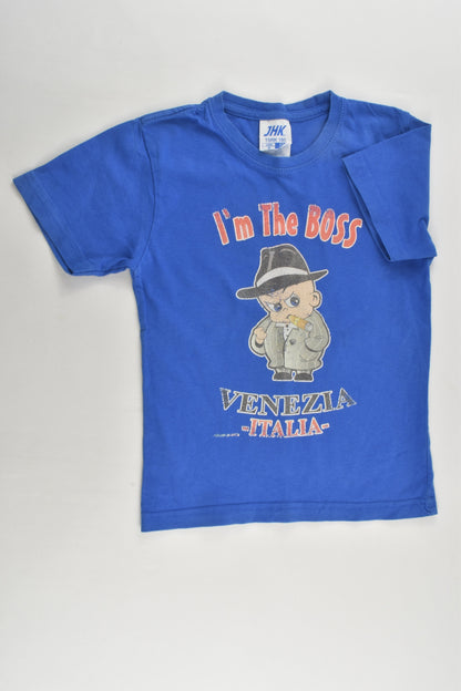 JHK Size 3-4 'Venezia, I'm The Boss' T-shirt