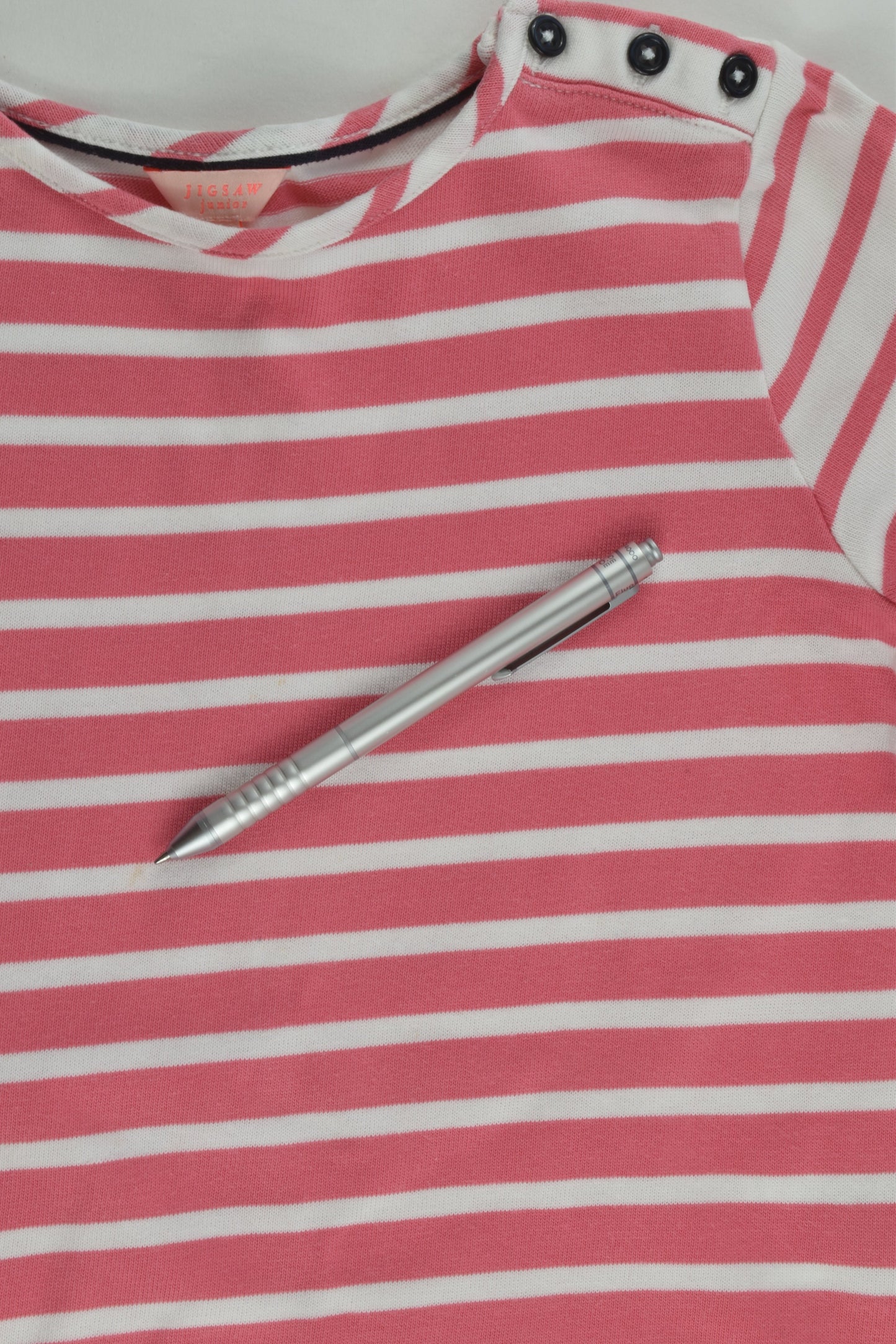 Jigsaw Junior Size 6-7 Striped Top
