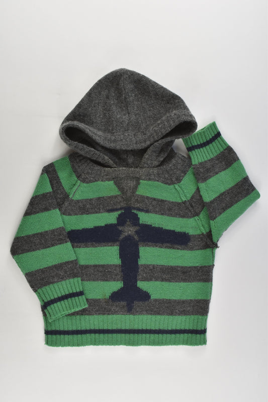 JK Kids (New Zealand) Size 1 Wool/Acrylic Knitted Jumper