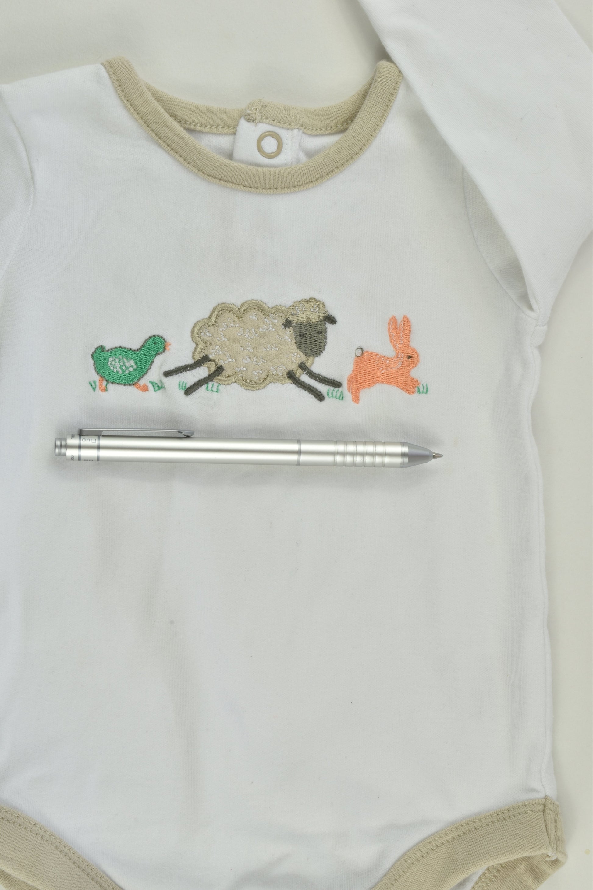 John Lewis Baby Size 00 (3-6 months) Sheep and more Bodysuit