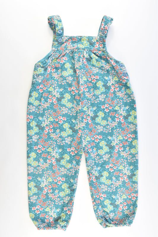 John Lewis Size 18-24 months Lined Cord Overalls