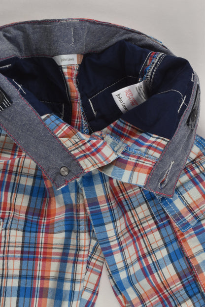 John Lewis Size 5 Checked Shorts