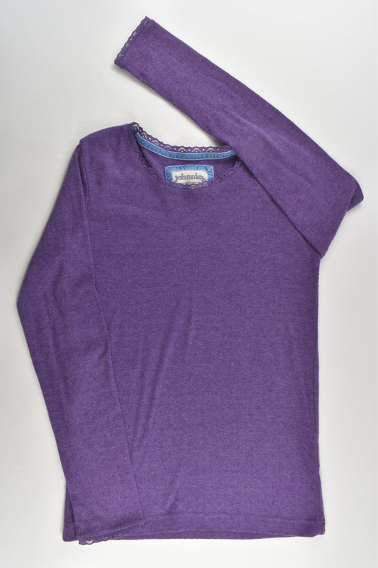 Johnnie B by Boden Size 13-14 Purple Top