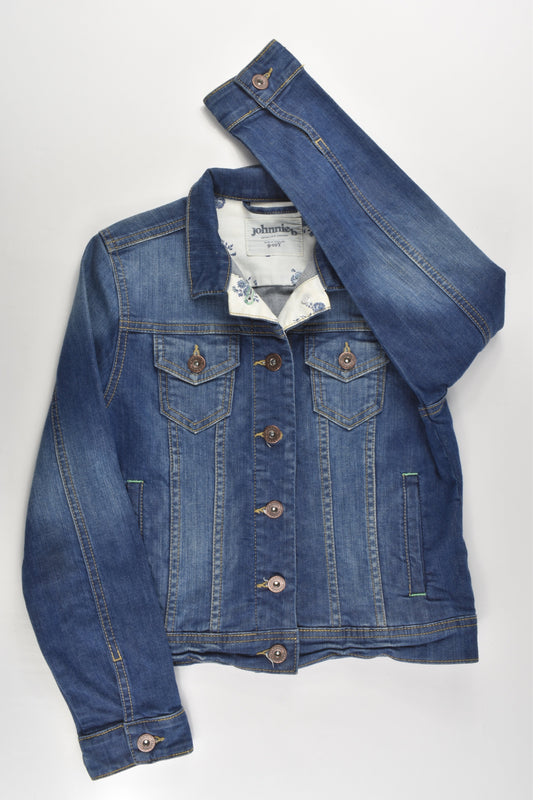 Johnnie B by Boden Size 9-10 Stretchy Denim Jacket
