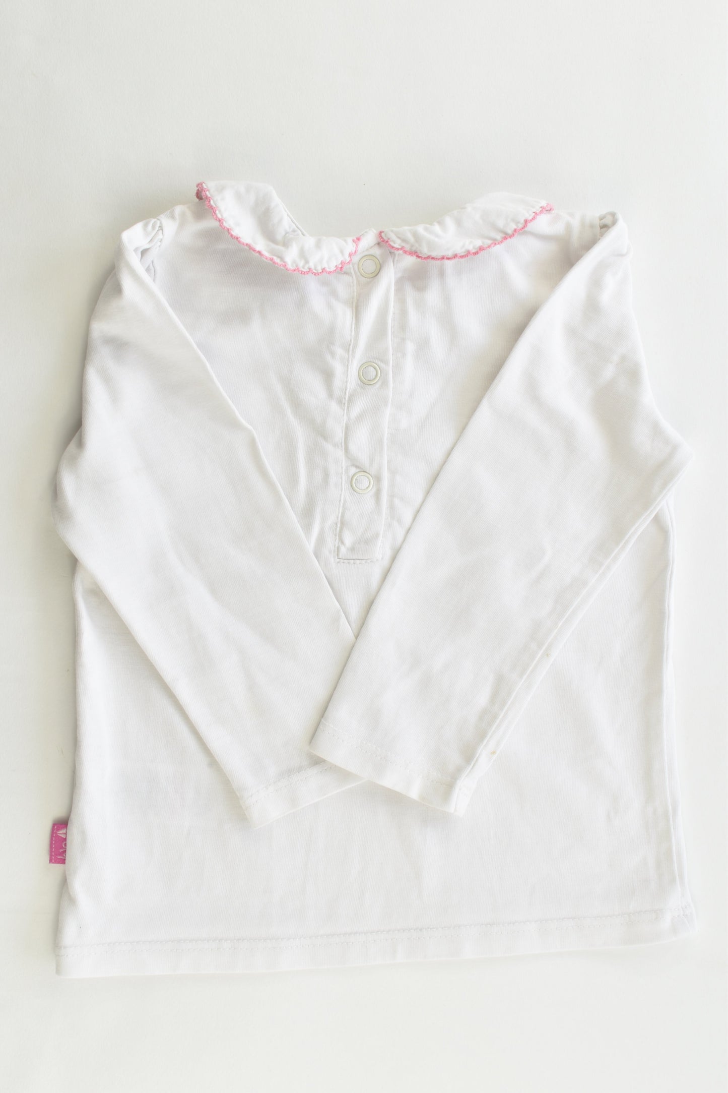 JoJo Maman Bébé Size 12-18 months Collared Top
