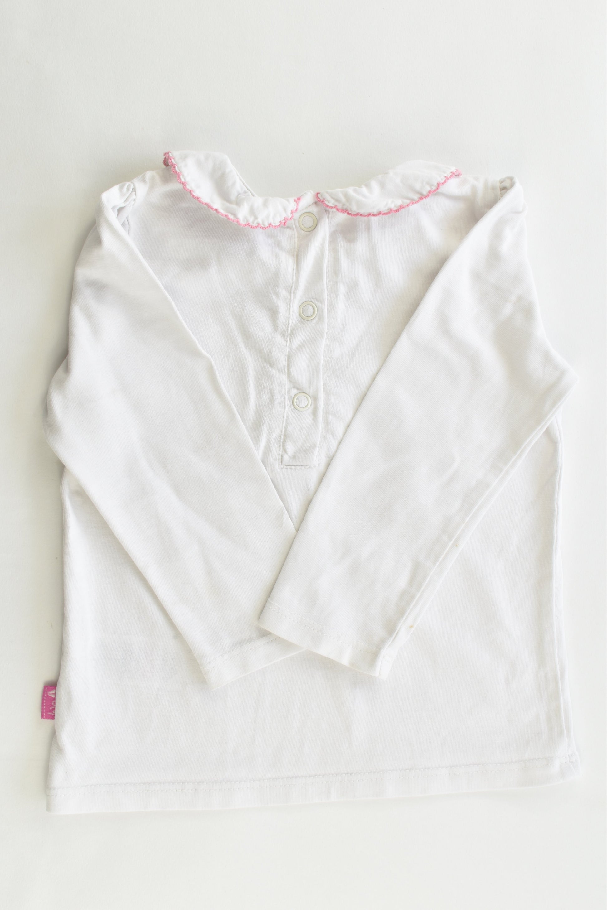 JoJo Maman Bébé Size 12-18 months Collared Top