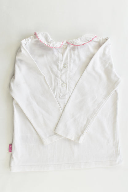 JoJo Maman Bébé Size 12-18 months Collared Top