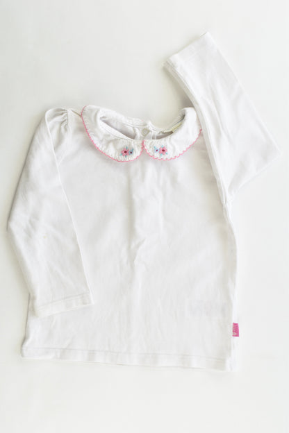 JoJo Maman Bébé Size 12-18 months Collared Top