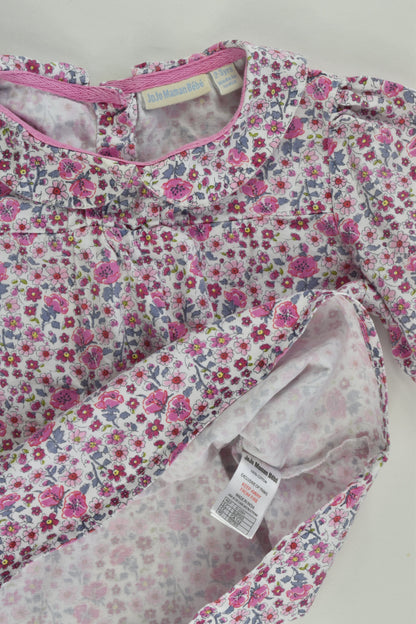 JoJo Maman Bébé Size 2-3 Liberty Print Blouse