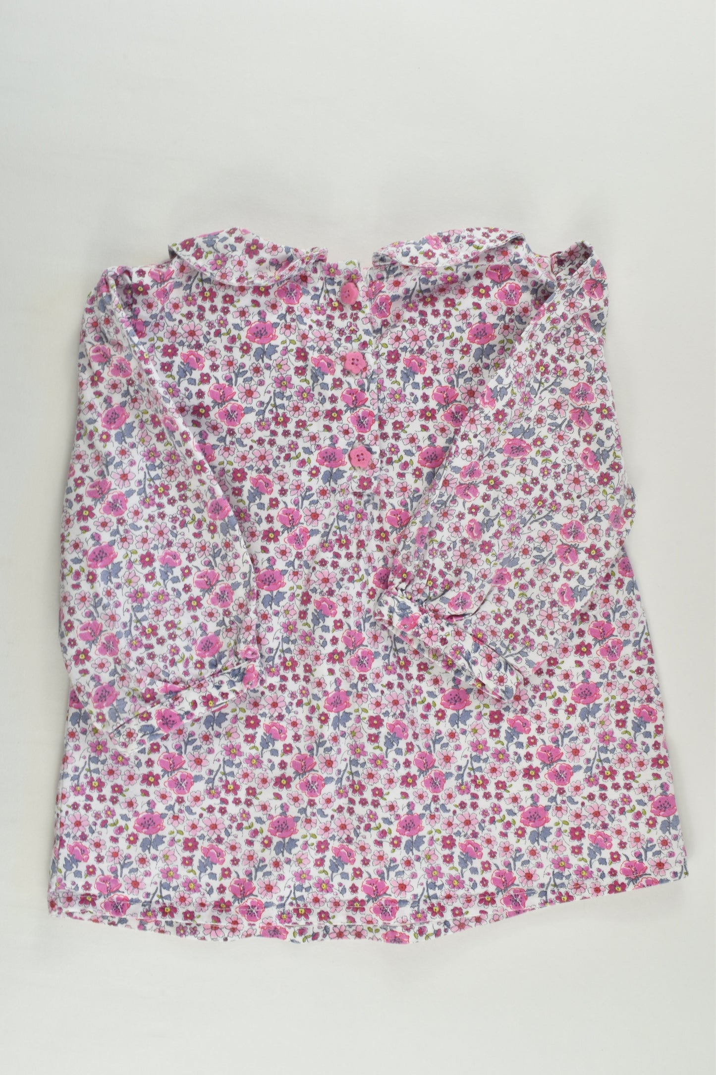 JoJo Maman Bébé Size 2-3 Liberty Print Blouse