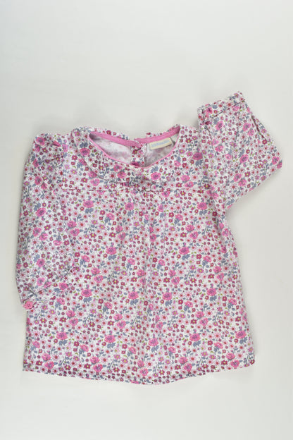 JoJo Maman Bébé Size 2-3 Liberty Print Blouse