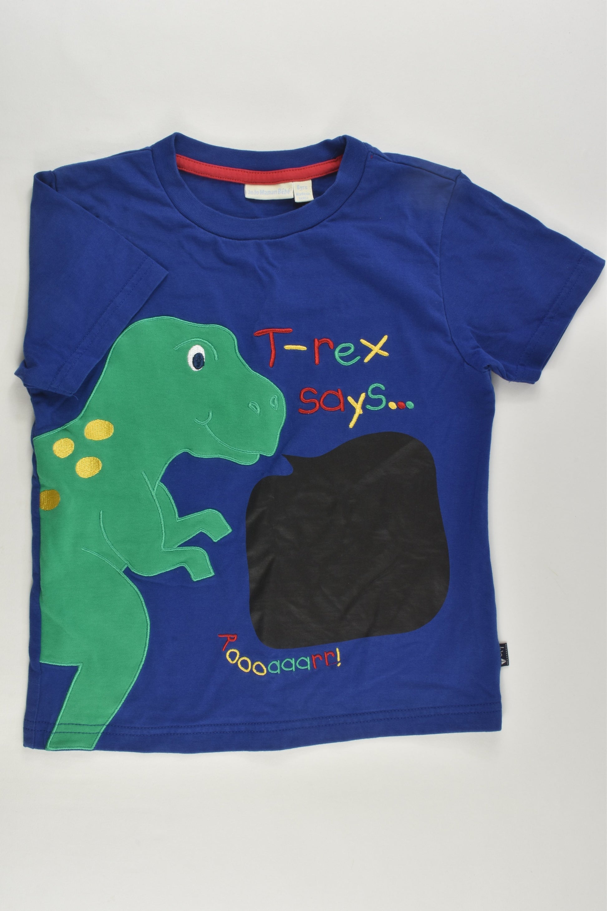 JoJo Maman Bébé Size 6 T-Rex T-shirt