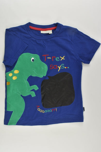 JoJo Maman Bébé Size 6 T-Rex T-shirt