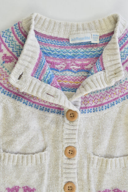 JoJo Maman Bébé (UK) Size 18-24 months (2) Knitted Woolly Cardigan