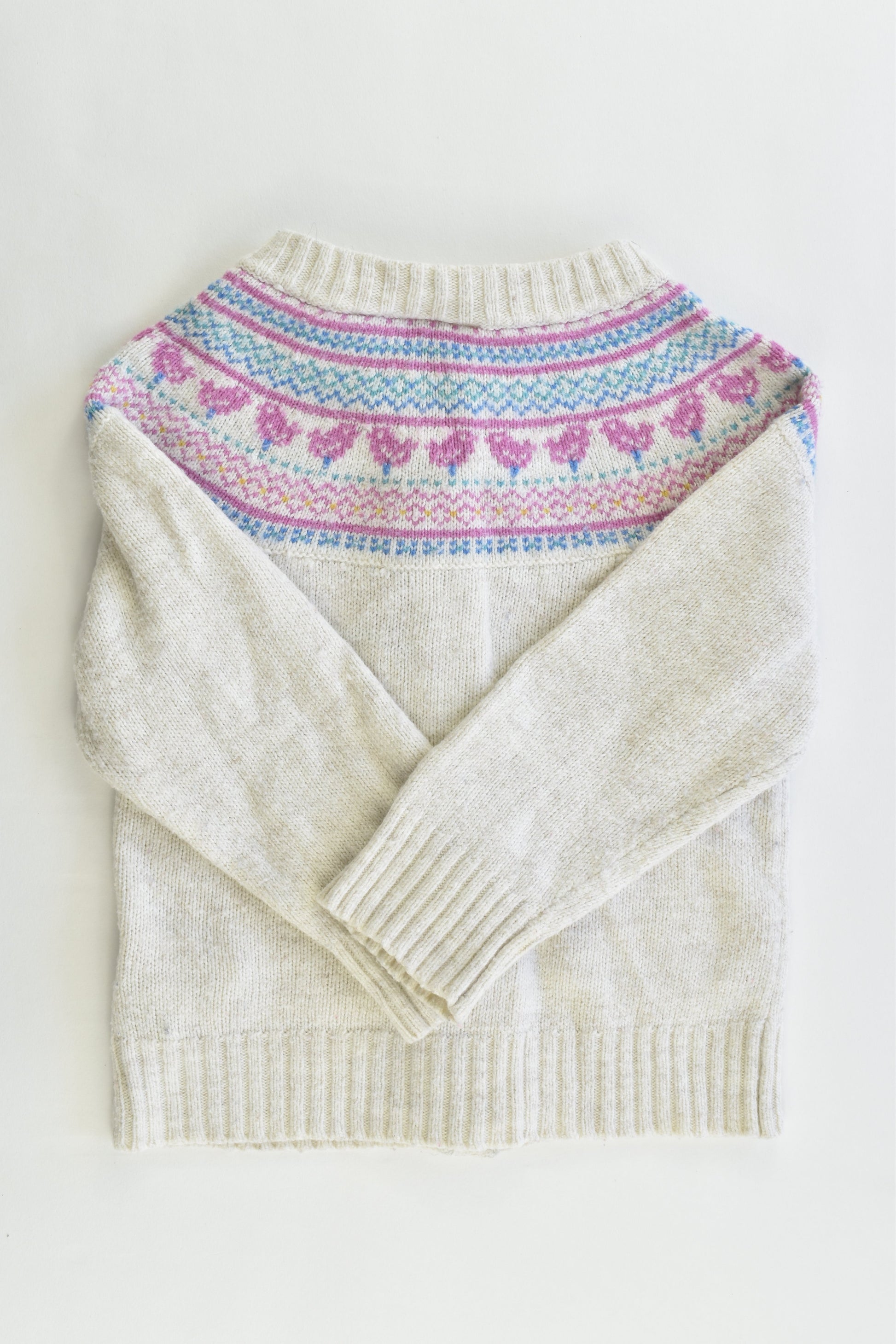 JoJo Maman Bébé (UK) Size 18-24 months (2) Knitted Woolly Cardigan
