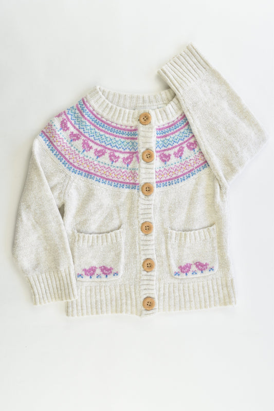 JoJo Maman Bébé (UK) Size 18-24 months (2) Knitted Woolly Cardigan