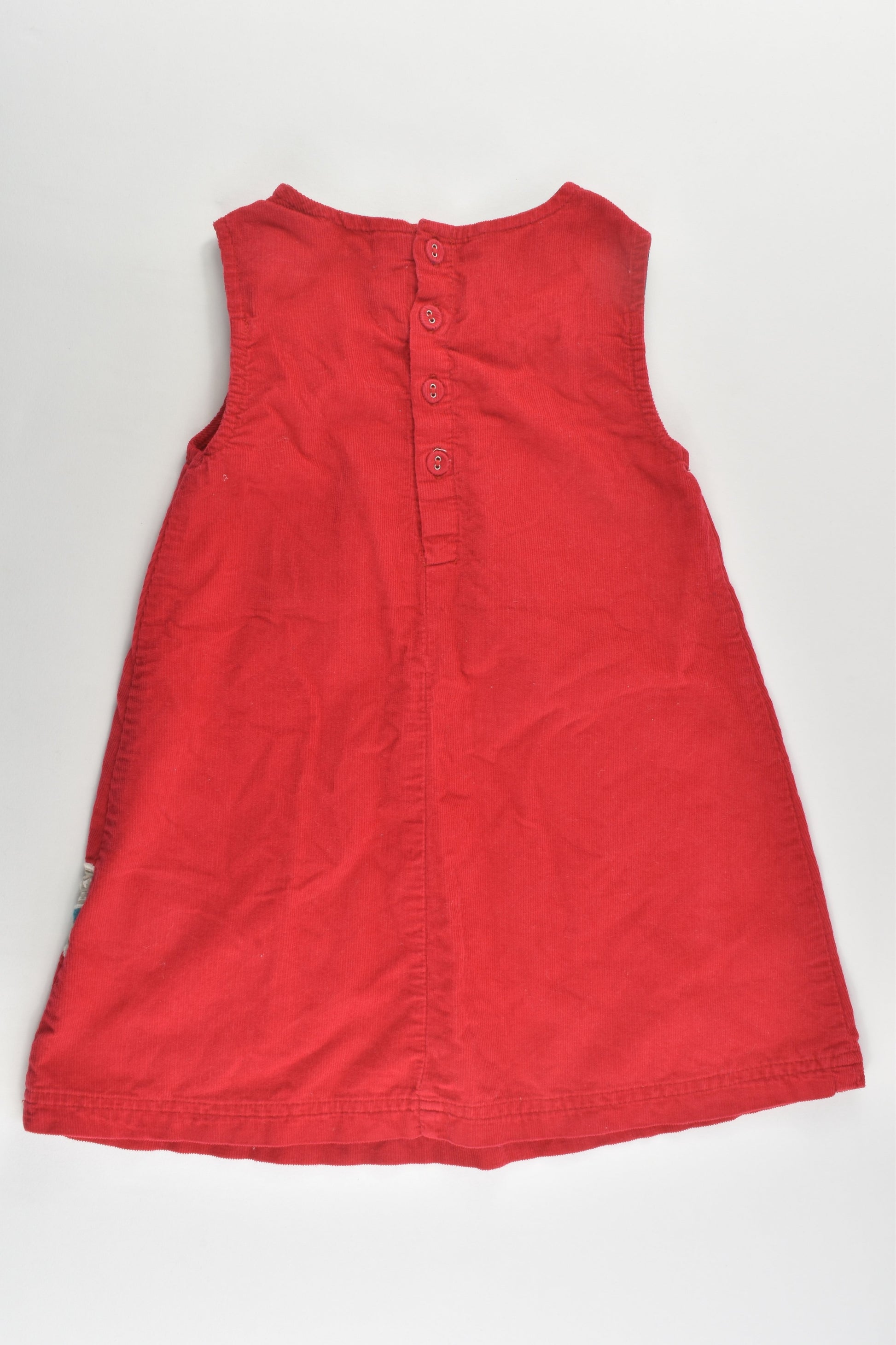 JoJo Maman Bébé (UK) Size 2-3 Lightweight Reindeer Cord Dress