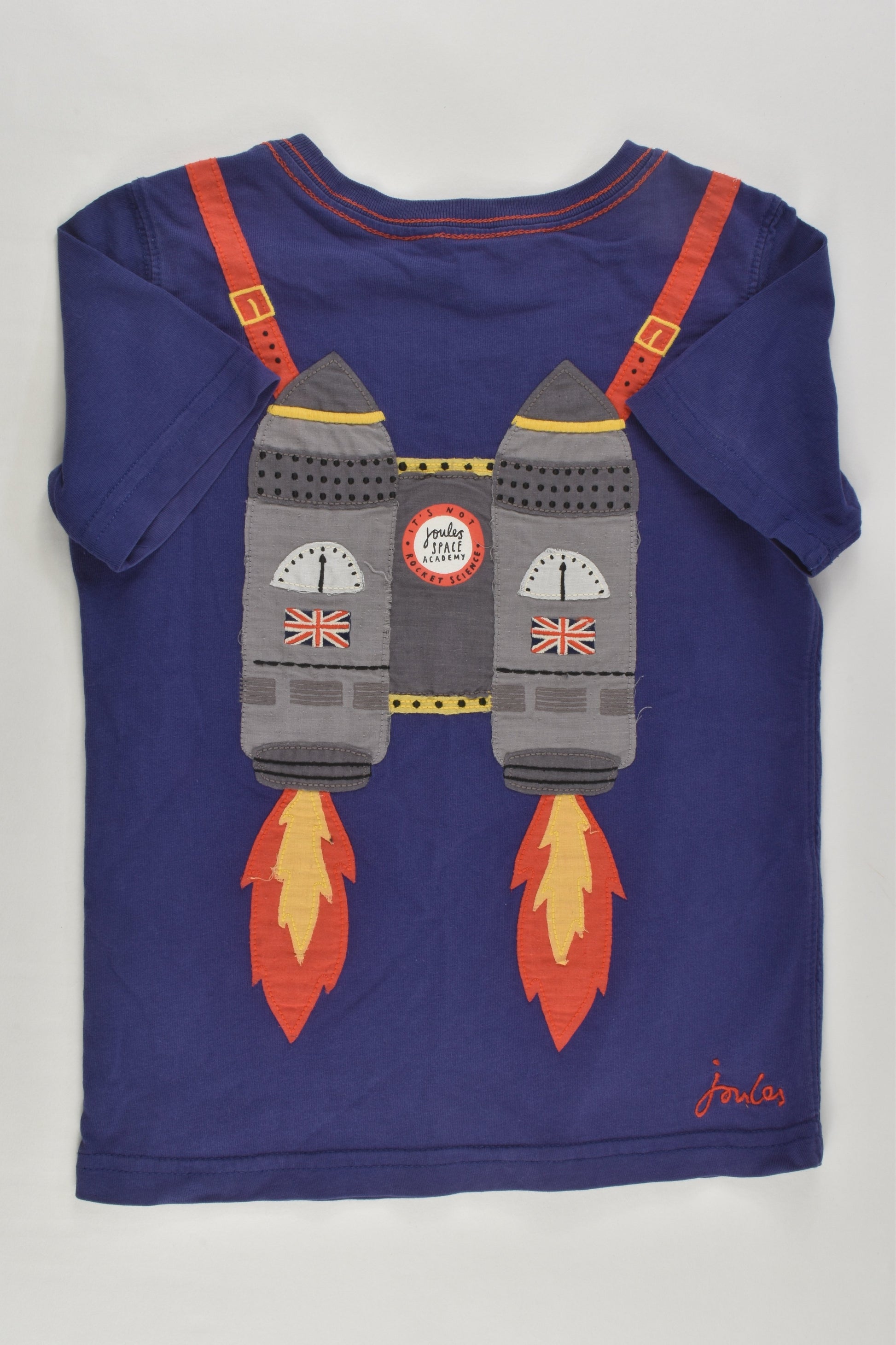Joules Size 3-4 (104 cm) 'Space Academy' T-shirt