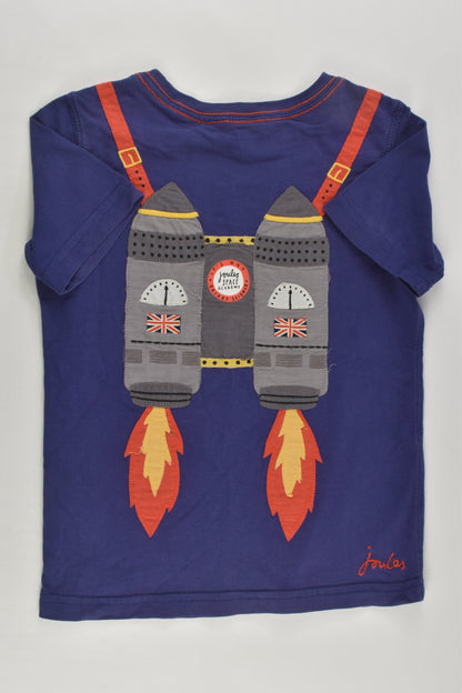 Joules Size 3-4 (104 cm) 'Space Academy' T-shirt