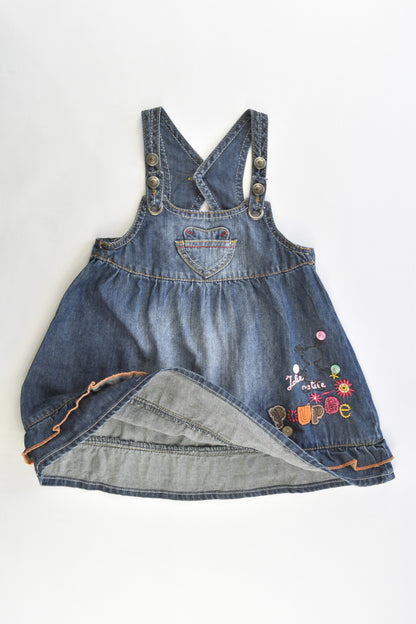 JSP Size 24 months Soft and Stretchy Denim Dress