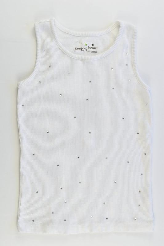 Jumping Beans Size 6 Ribbed Tank Top
