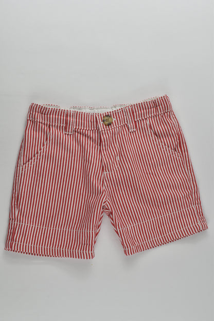 Just Jeans Size 2 Striped Shorts