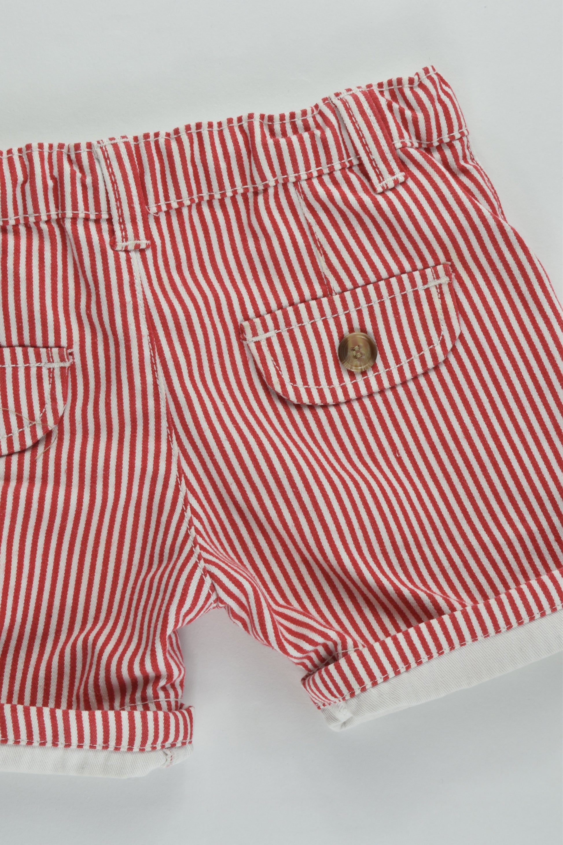 Just Jeans Size 2 Striped Shorts