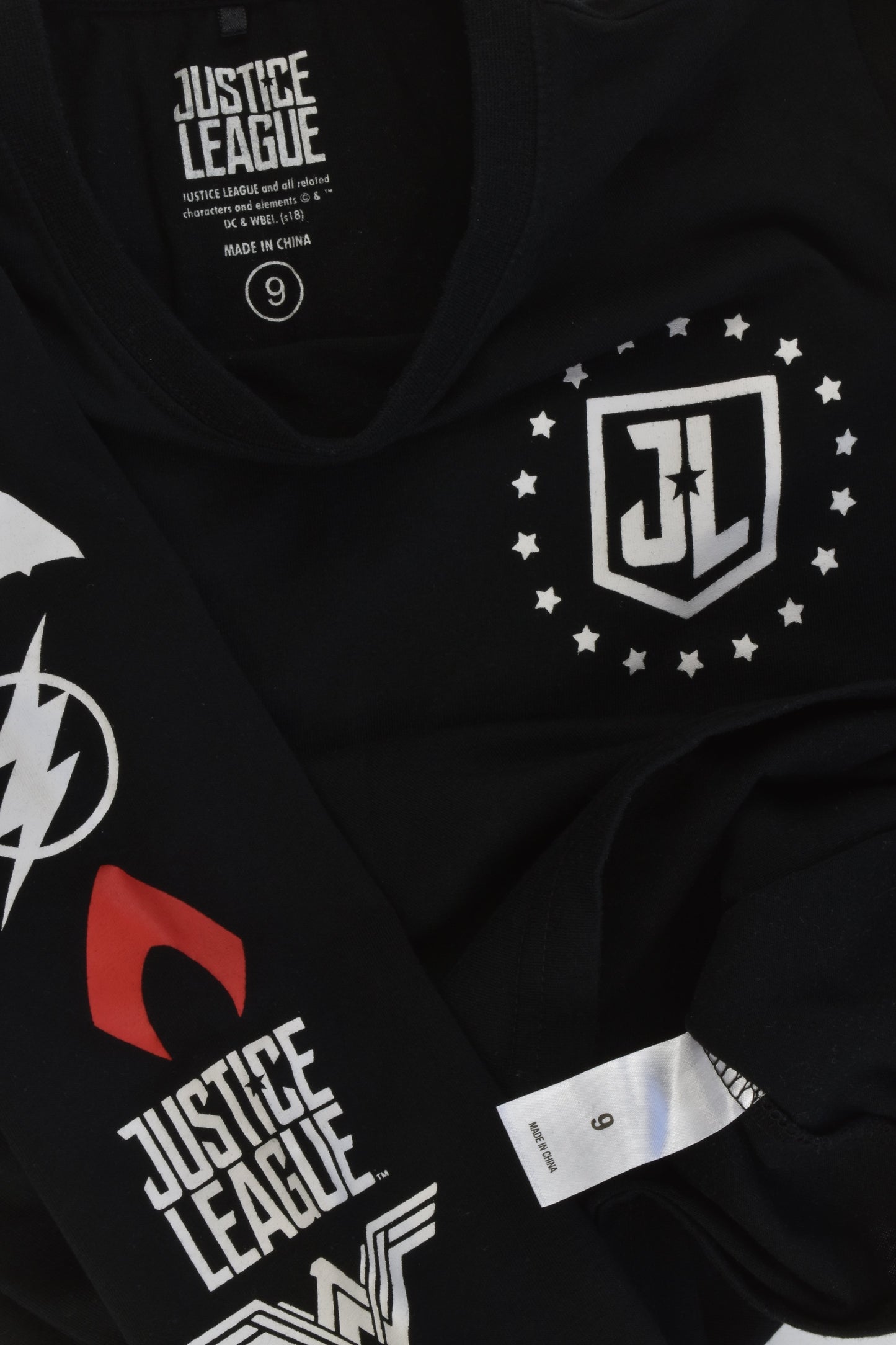 Justice League Size 9 Top