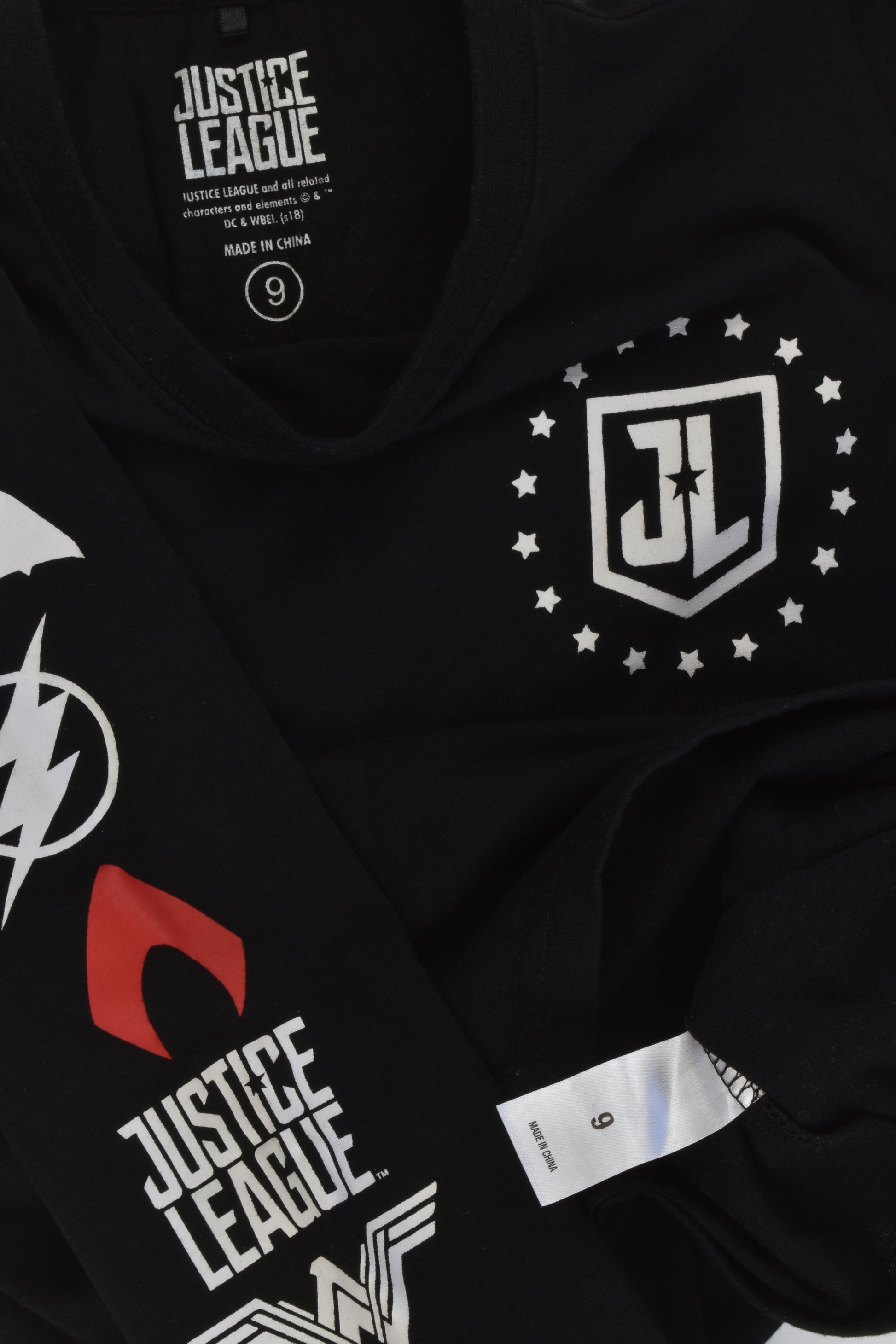 Justice League Size 9 Top