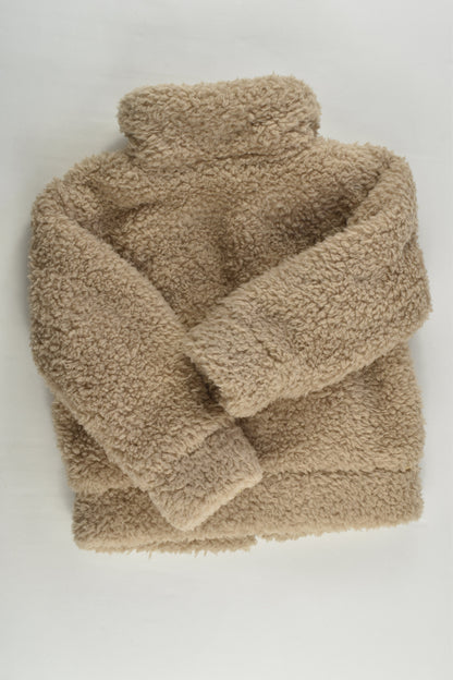 K-D Size 3 Soft Lined Teddy Jacket