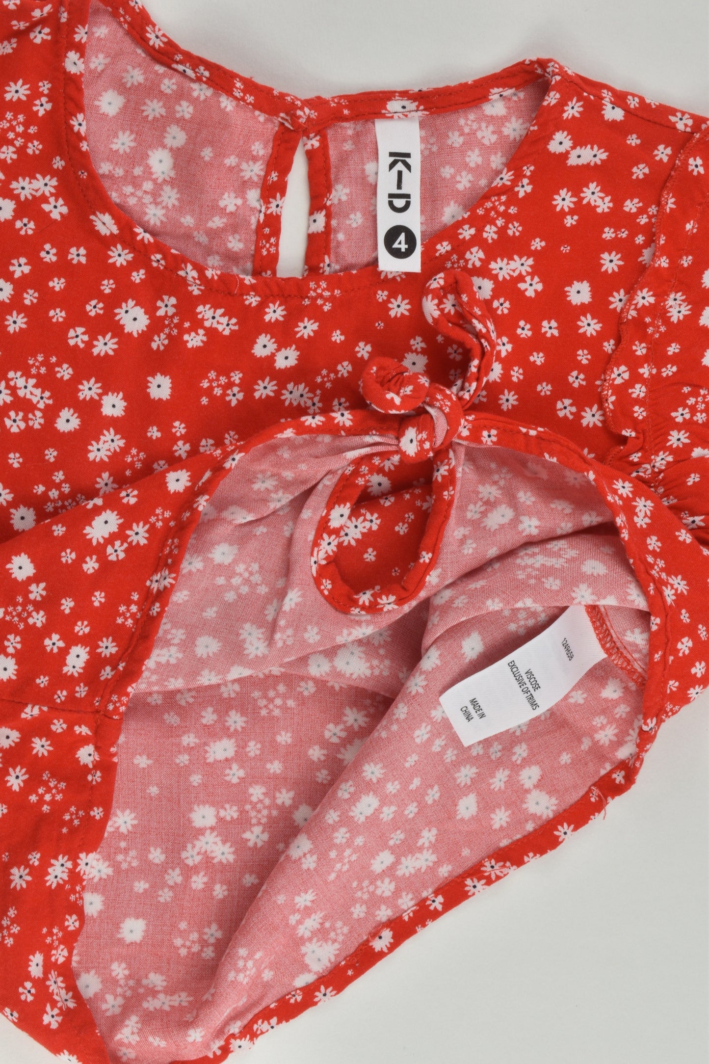 K-D Size 4 Floral Viscose Outfit