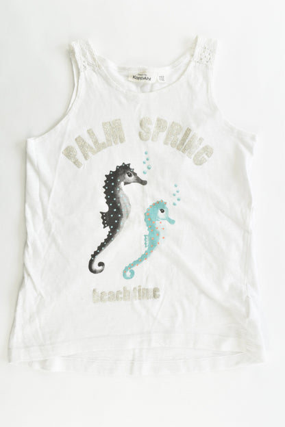 KappAhl Size 110/116 cm (5-6) Seahorses T-shirt
