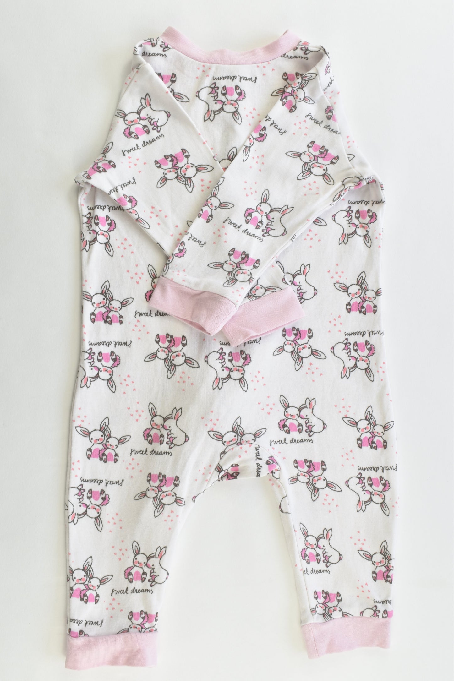 KappAhl (Sweden) Size 62/68 cm (00) "Sweet Dreams" Romper