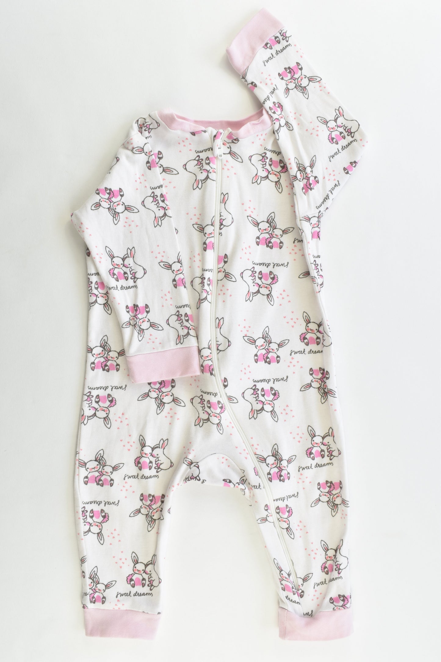 KappAhl (Sweden) Size 62/68 cm (00) "Sweet Dreams" Romper