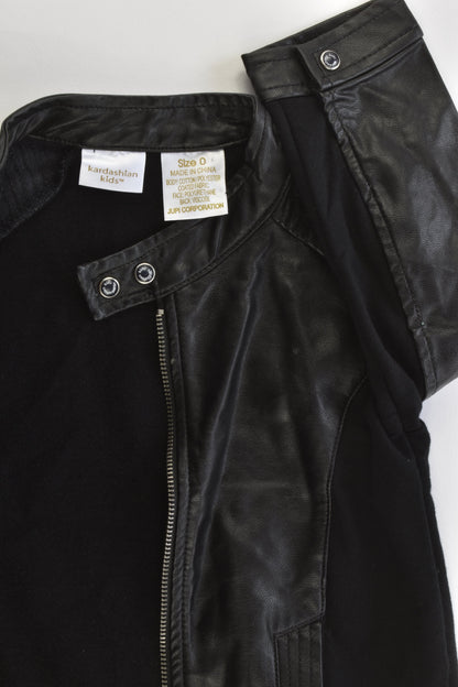 Kardashian Kids Size 0 Leather-like Jumper