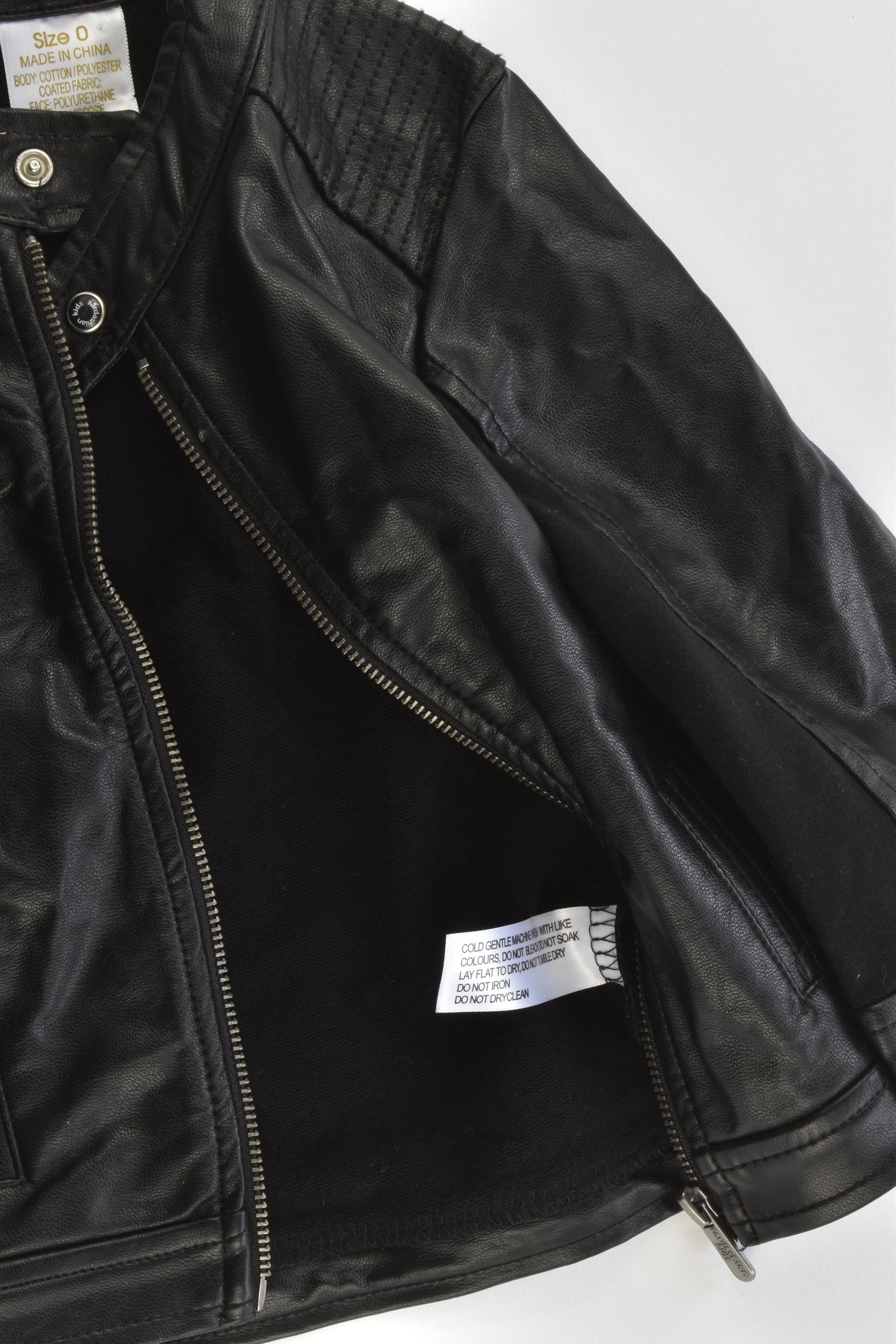 Kardashian Kids Size 0 Leather-like Jumper