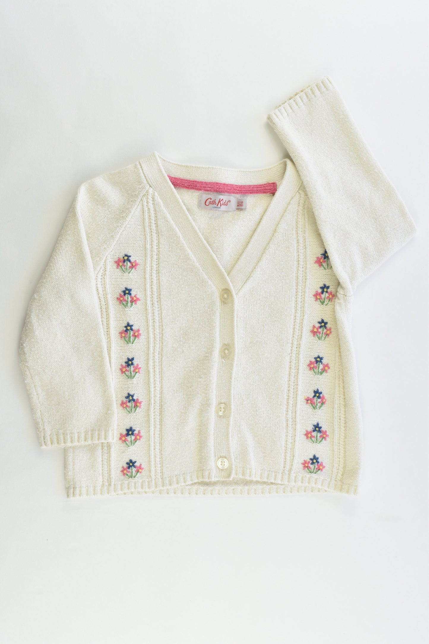 Kath Kids London Size 12-18 months Knitted Woolly Cardigan