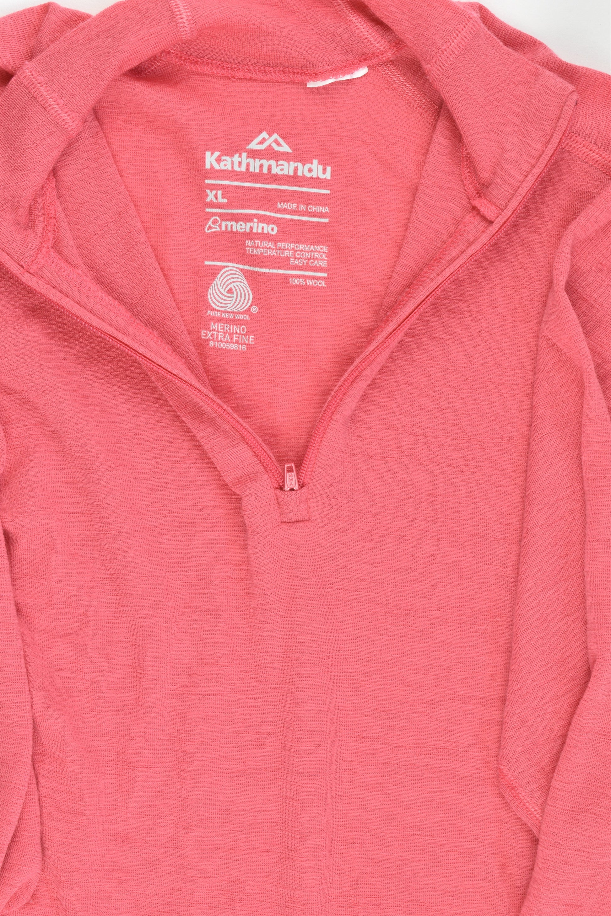 Kathmandu Size 11-12 Merino Wool Top