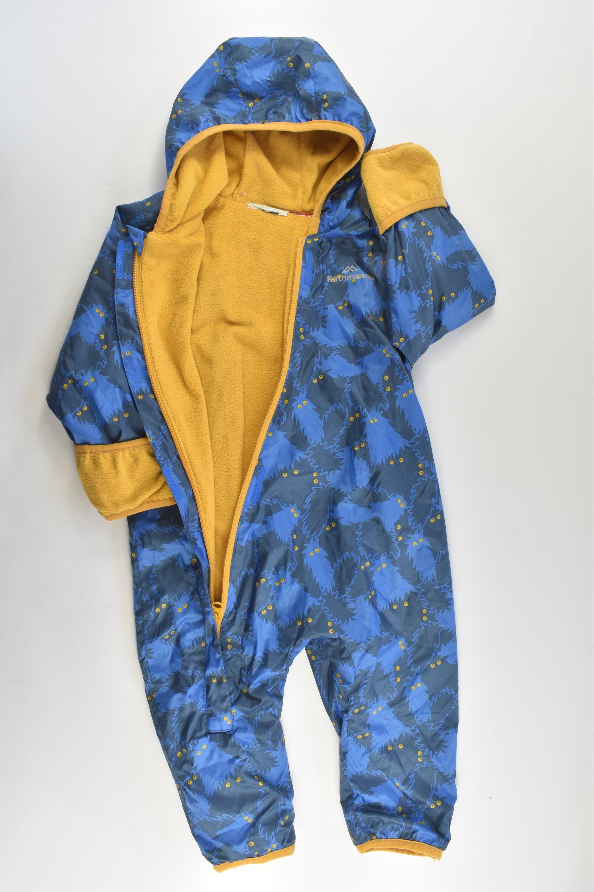 Kathmandu Size 2 Fleece Lined Outdoor Jumpsuit