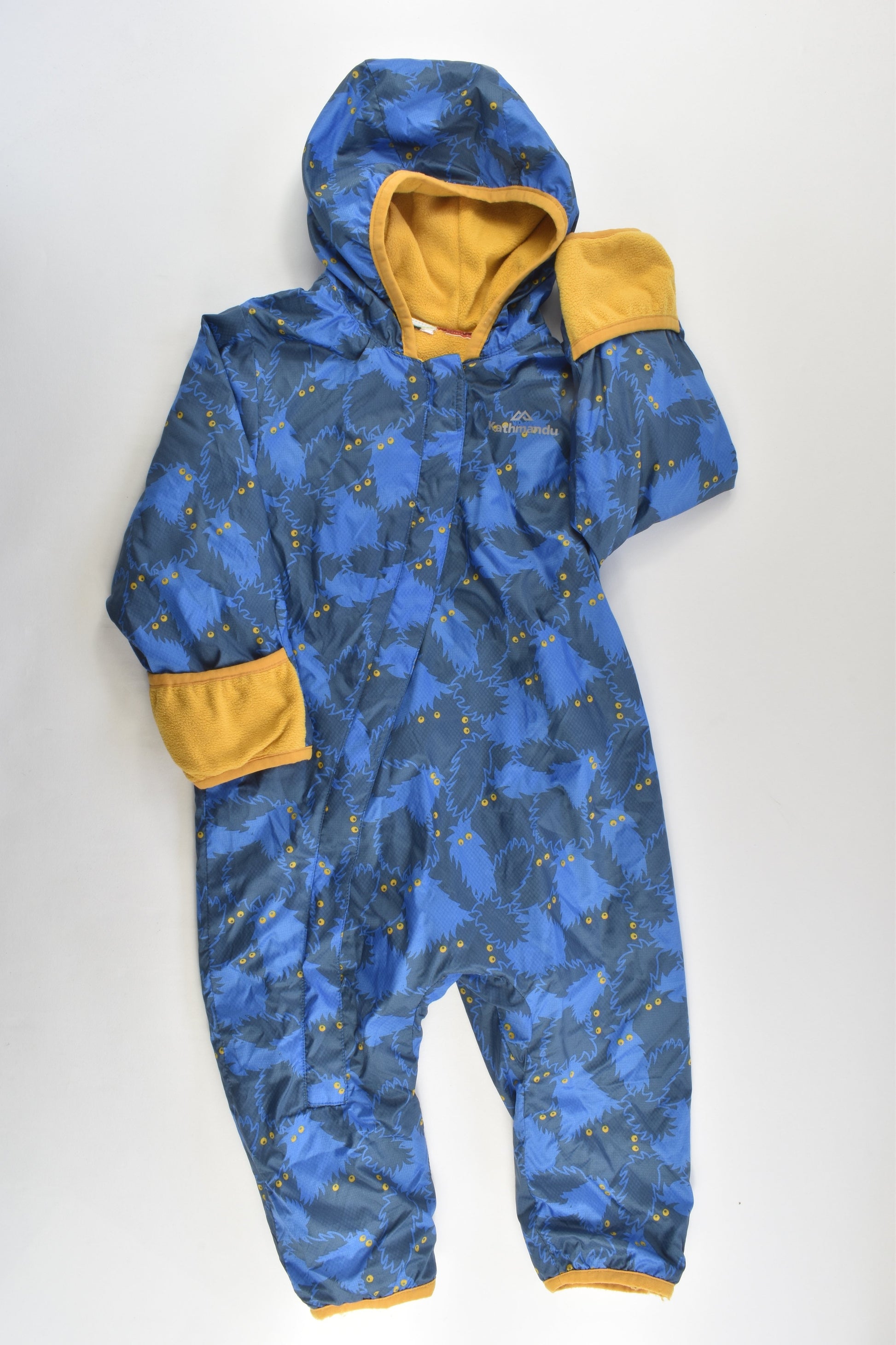 Kathmandu Size 2 Fleece Lined Outdoor Jumpsuit