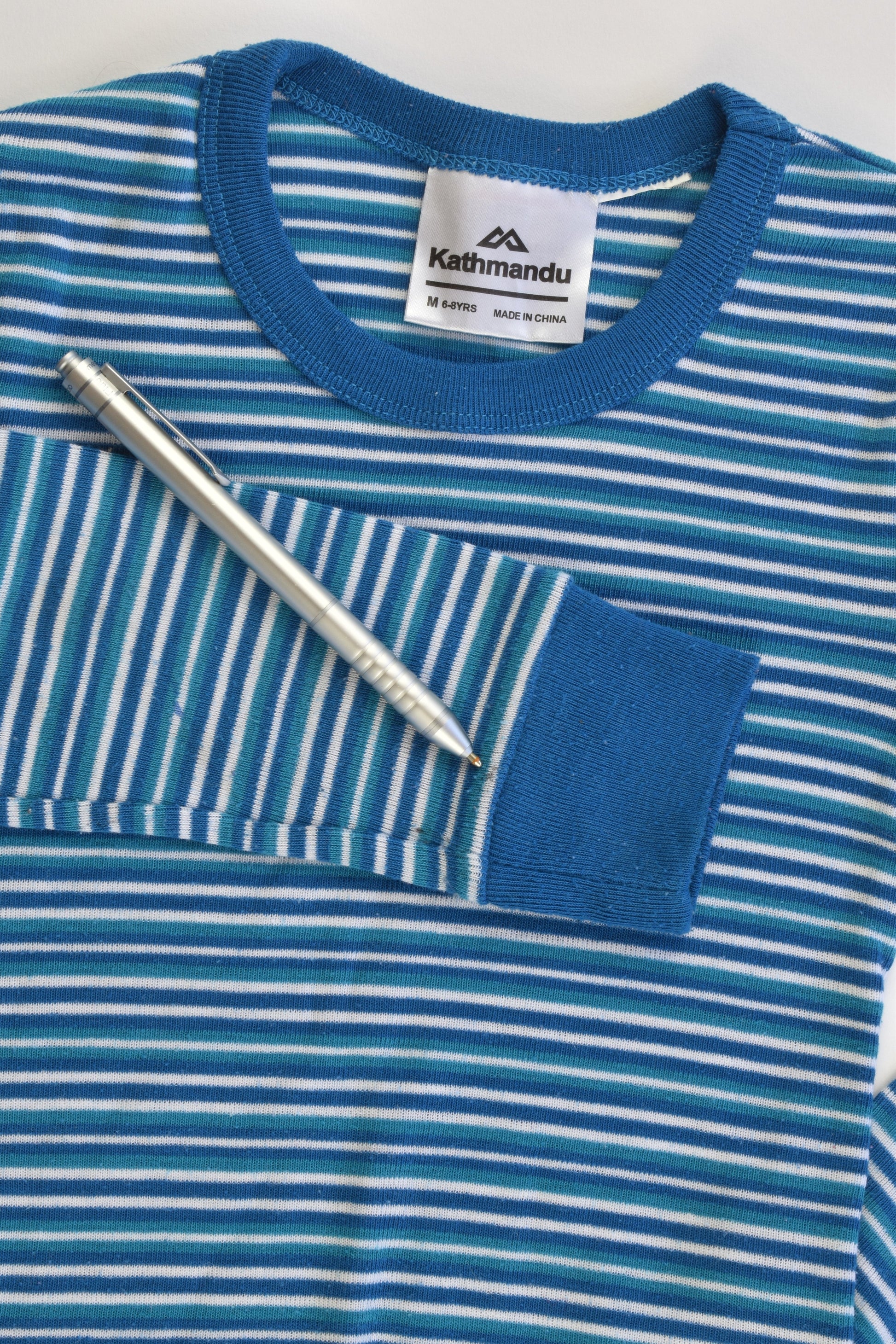 Kathmandu Size 6-8 Striped Top