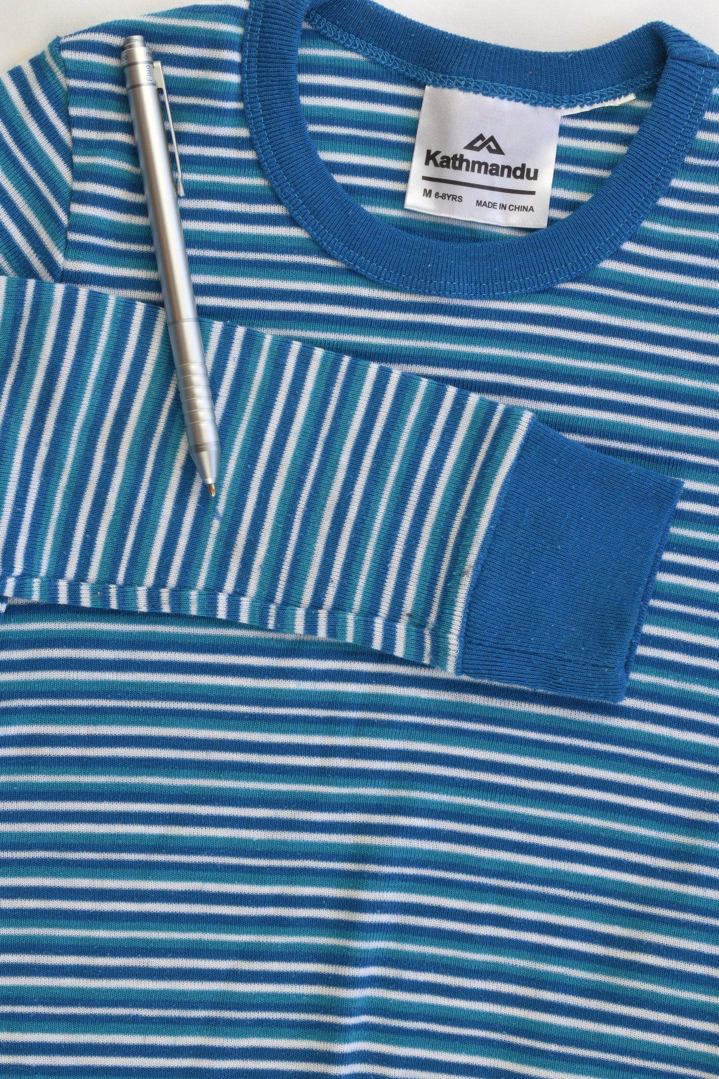 Kathmandu Size 6-8 Striped Top