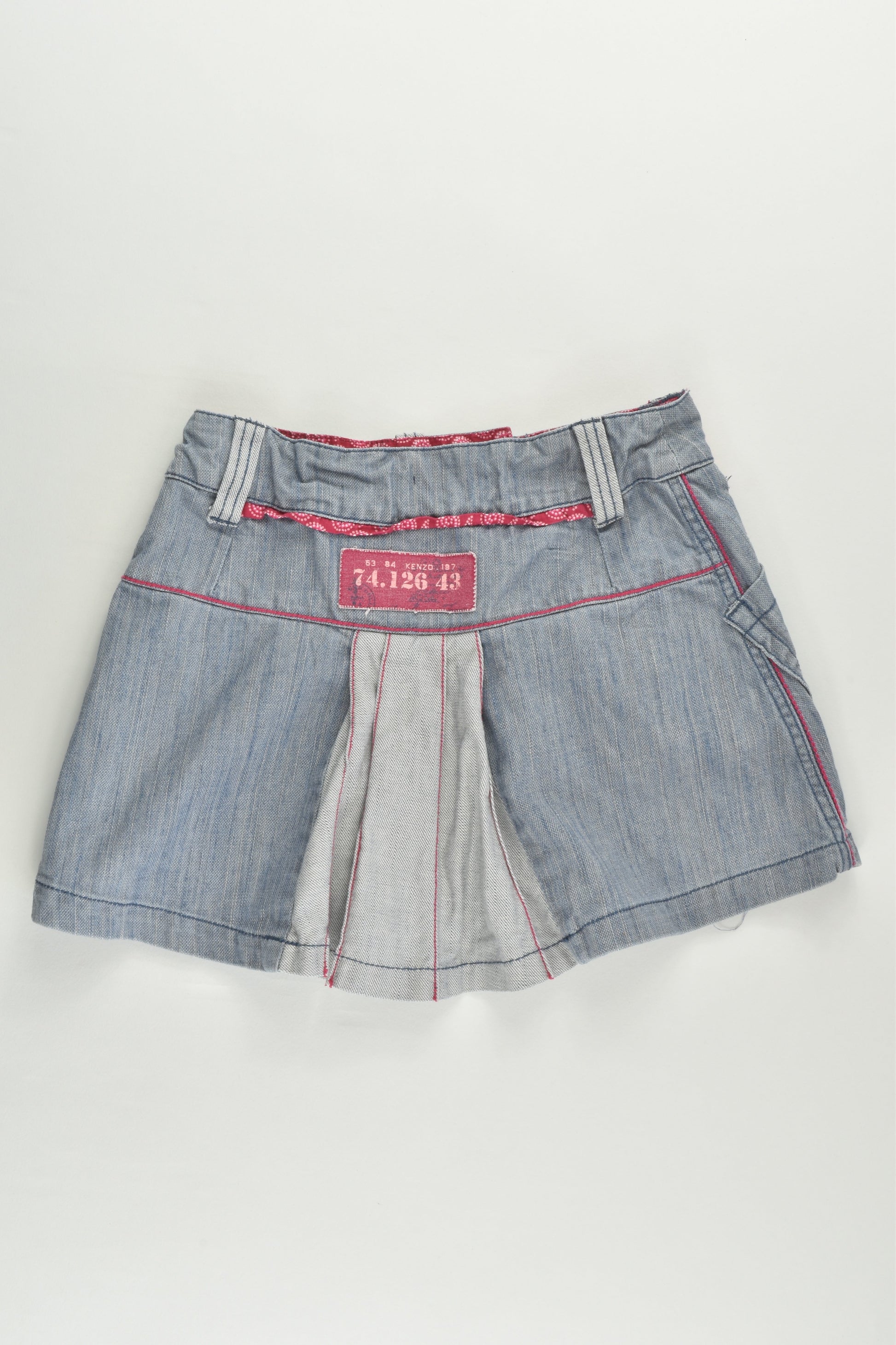 Kenzo Size 3 Denim Skirt